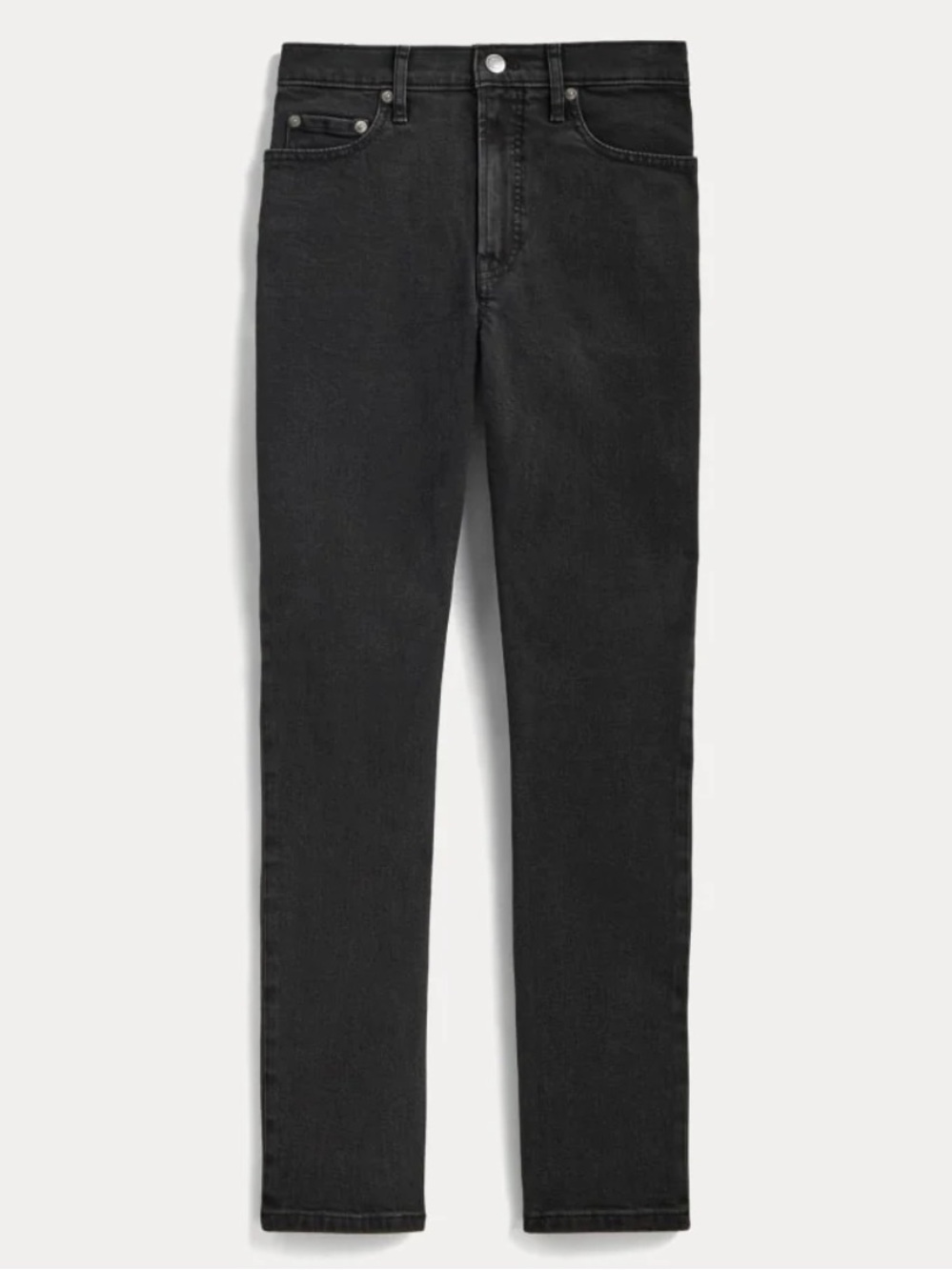 Everlane Straight Jeans in Charcoal